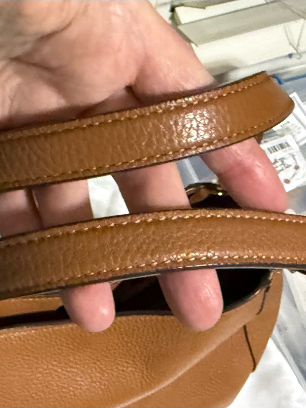 Pre-loved-Kate Spade Leather Bag and Leather Warm Gingerbread Wallet - Picture 4 of 9
